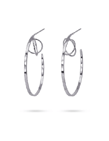 Aros Wellington Anartxy Plateado