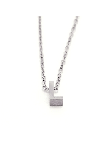 Colgante Anartxy Inicial Plateado