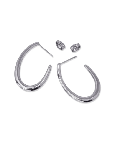 Aros Honiaria Anartxy Plateados