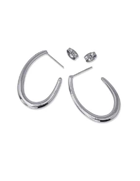 Aros Honiaria Anartxy Plateados
