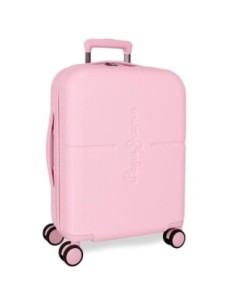 MALETA CABINA PEPE JEANS HIGHLIGHT ROSA CLARO