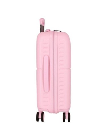 MALETA CABINA PEPE JEANS HIGHLIGHT ROSA CLARO