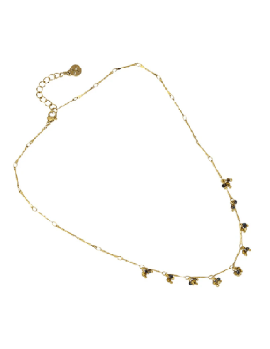 Collar Volga Anartxy Blanco Negro