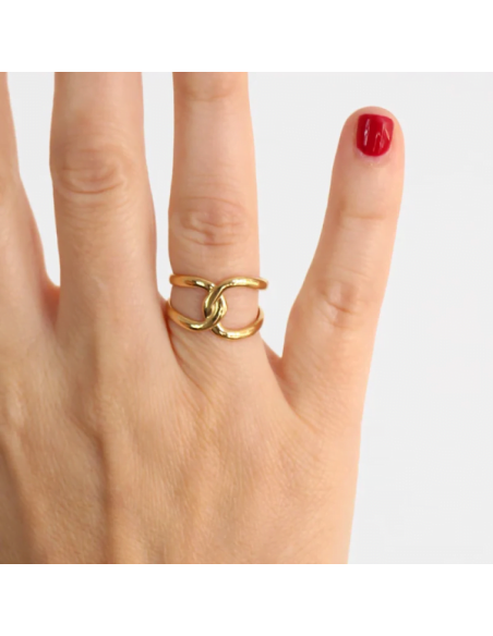 Anillo Túnez Anartxy Dorado