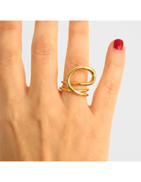 Anillo Abuja Anartxy Dorado