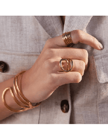 Anillo Abuja Anartxy Dorado