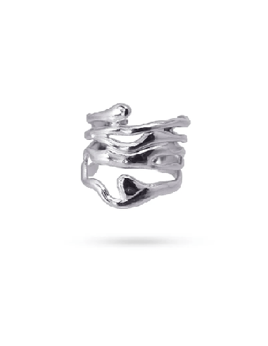 Anillo Felicity Anartxy Plateado