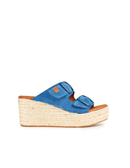 Cuña Popa Yute Aloha Serraje Azul