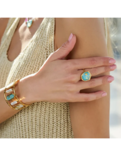 Anillo Anartxy Dalia Verde 2