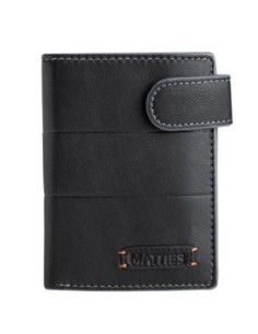 Billetero Mapra-Leather Matties Salva Negro