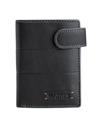 Billetero Mapra-Leather Matties Salva Negro