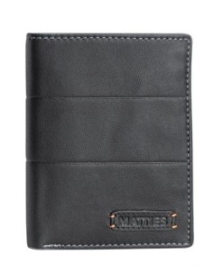 Billetero Mapra-Leather Matties Salva Negro