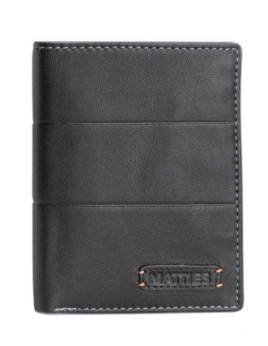 Billetero Mapra-Leather Matties Salva Negro