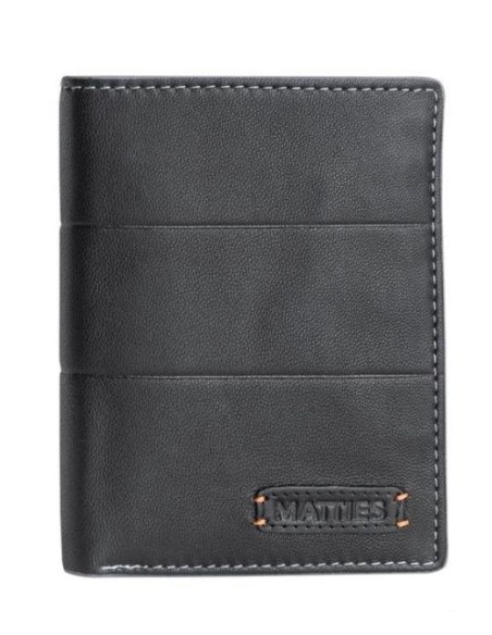 Billetero Mapra-Leather Matties Salva Negro