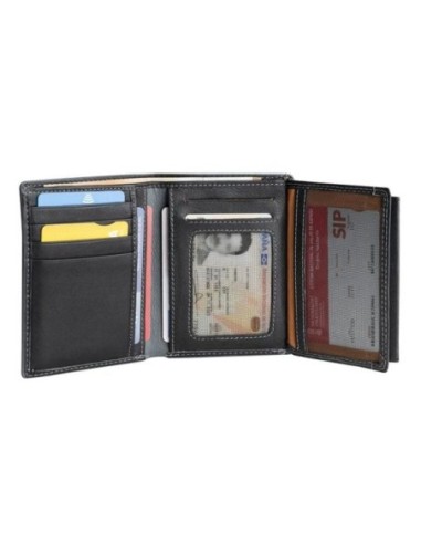 Billetero Mapra-Leather Matties Salva Negro