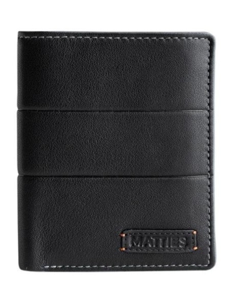 Billetero Mapra-Leather Matties Salva Negro