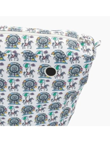 Bolsa Interna O bag Mini Luna Park Blanco