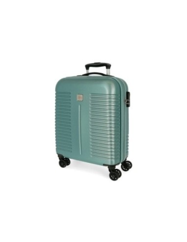 Maleta Cabina Roll Road India Expandible Turquesa