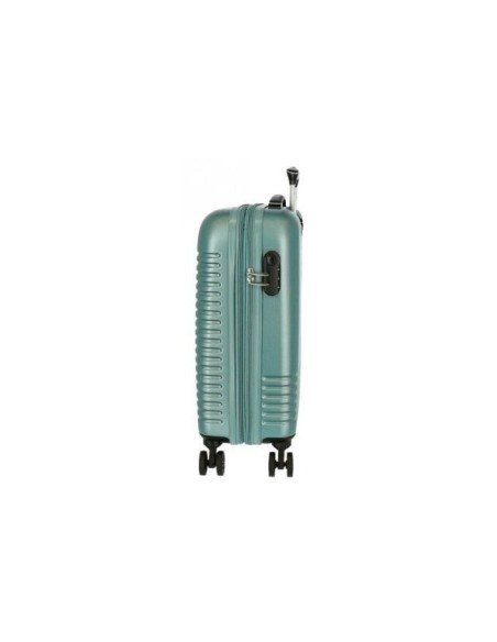 Maleta Cabina Roll Road India Expandible Turquesa
