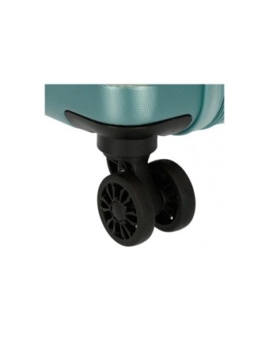 Maleta Cabina Roll Road India Expandible Turquesa