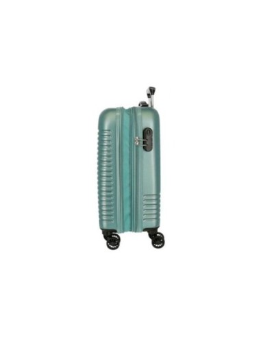 Maleta Cabina Roll Road India Expandible Turquesa