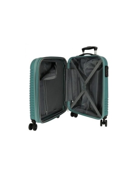 Maleta Cabina Roll Road India Expandible Turquesa