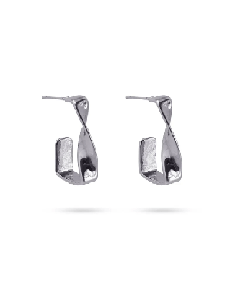 Aros Cadence anartxy plateado