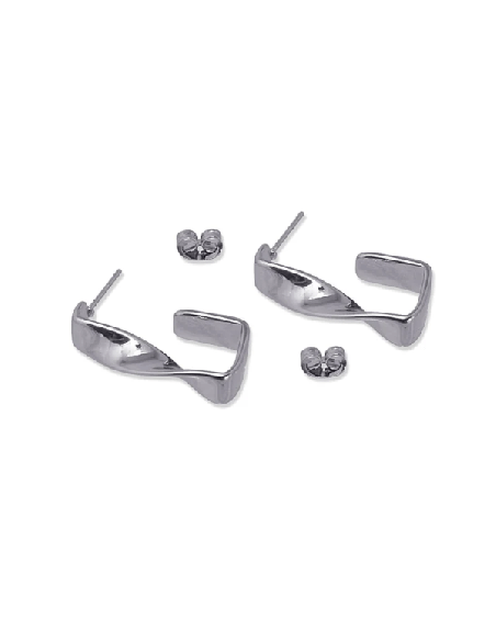 Aros Cadence anartxy plateado