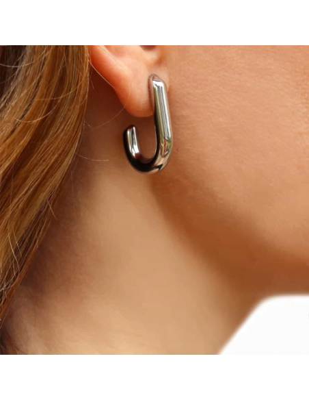 Aros anartxy Jessa Plateados