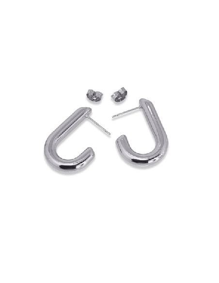Aros anartxy Jessa Plateados