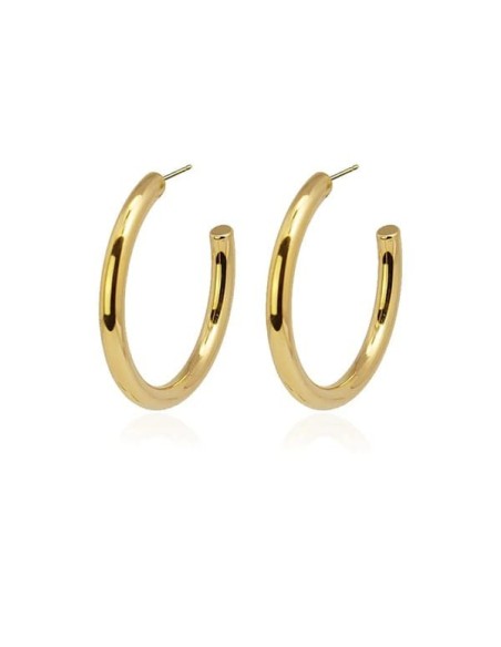 Aros Anartxy medianos dorados