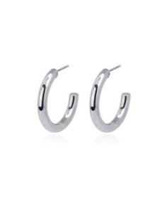 Aros Anartxy pequeños plateados