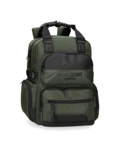 Mochila Portaordenador Pepe Jeans Bromley Caqui
