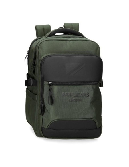 Mochila Portaordenador y Tablet Pepe Jeans Bromley Caqui