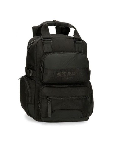 Mochila Portaordenador Pepe Jeans Bromley Negro