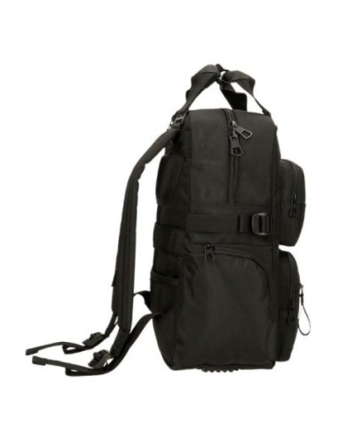 Mochila Portaordenador Pepe Jeans Bromley Negro