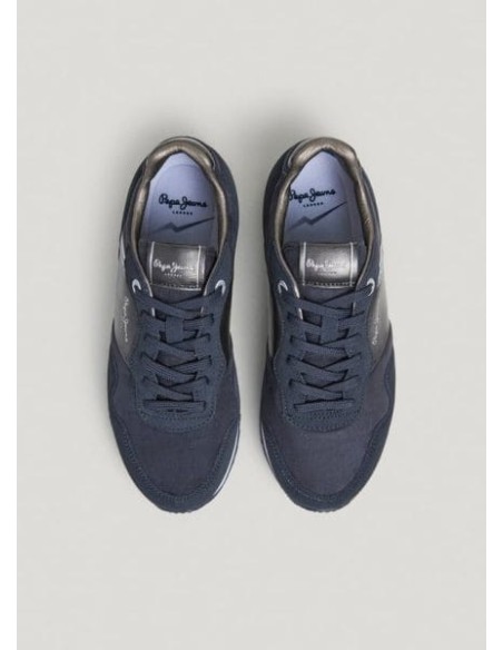 Zapatillas Pepe Jeans London Gala Negro Azulado