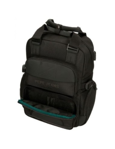 Mochila Portaordenador Pepe Jeans Bromley Negro