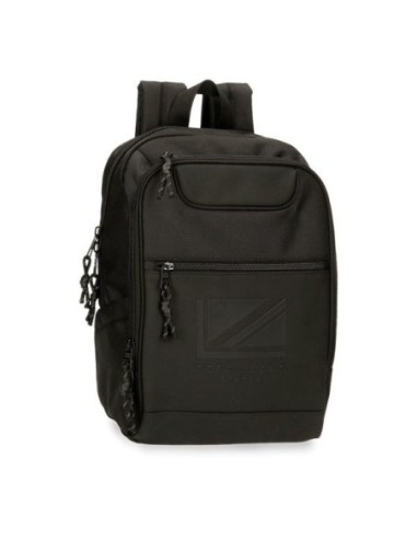 Mochila Portaordenador y Tablet Pepe Jeans Bromley Negro