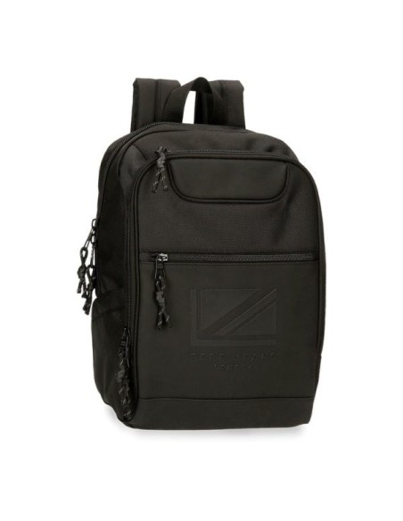 Mochila Portaordenador y Tablet Pepe Jeans Bromley Negro