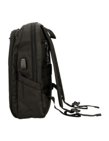 Mochila Portaordenador y Tablet Pepe Jeans Bromley Negro