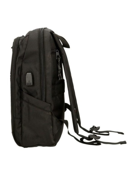 Mochila Portaordenador y Tablet Pepe Jeans Bromley Negro