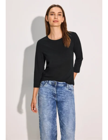 Camiseta Cecil Lisa Negra