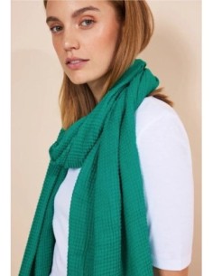 Foulard street One texturizado Verde