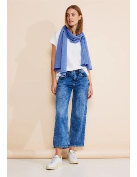 Foulard street One texturizado Azul
