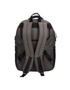 Mochila Portaordenador Pepe Jeans 2 Compartimentos Stratford Gris 2