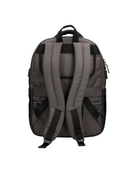 Mochila Portaordenador Pepe Jeans 2 Compartimentos Stratford Gris