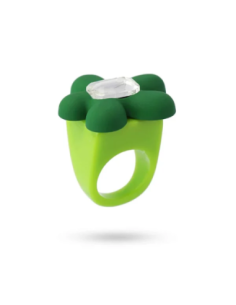 Anillo Anartxy Flora Verde