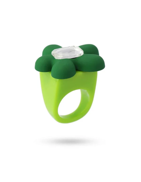 Anillo Anartxy Flora Verde