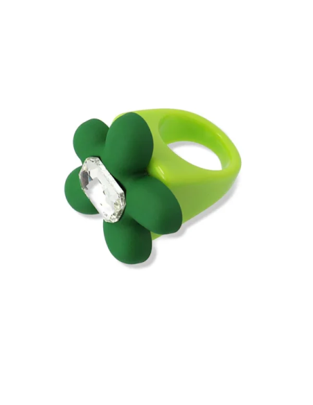 Anillo Anartxy Flora Verde